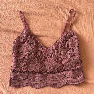 Crochet Cropped Corset